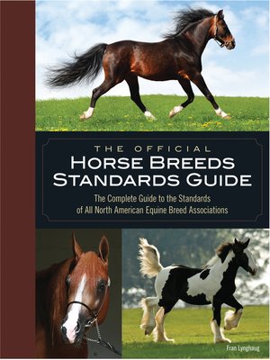 cover image of The Official Horse Breeds Standards Guide